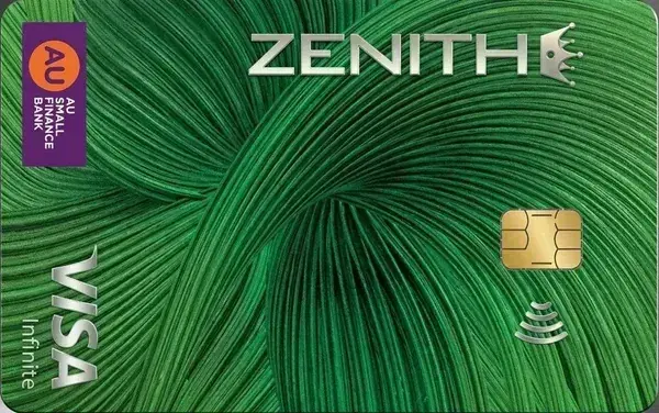 AU Zenith+ Credit Card by AU Small Finance Bank