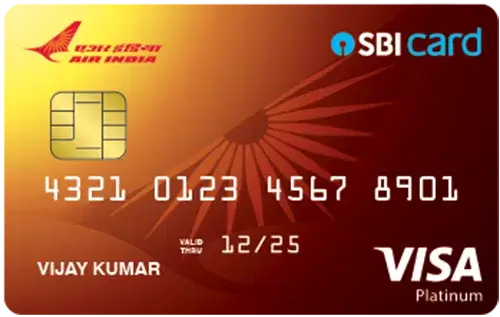 Air India SBI Platinum Card by SBI Card