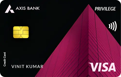 Axis Bank Privilege Credit Card by Axis Bank