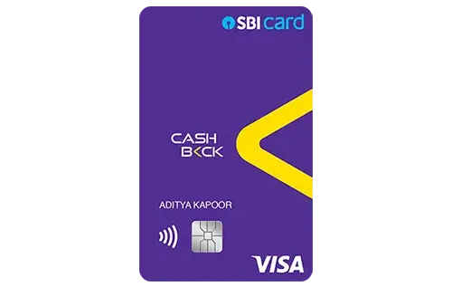 Cashback SBI Credit Card by SBI Card