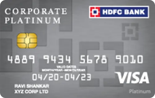 Corporate Platinum Credit Card by Kotak Bank