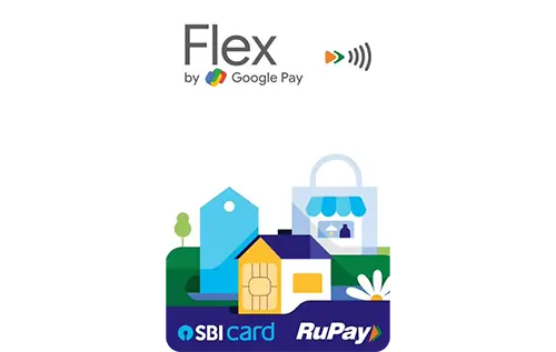 Google Pay Flex SBI Card by SBI Card