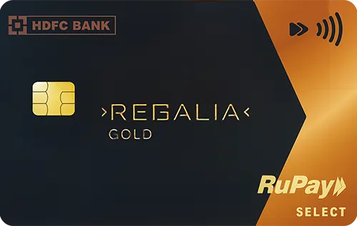 HDFC Regalia Gold Credit Card by HDFC Bank
