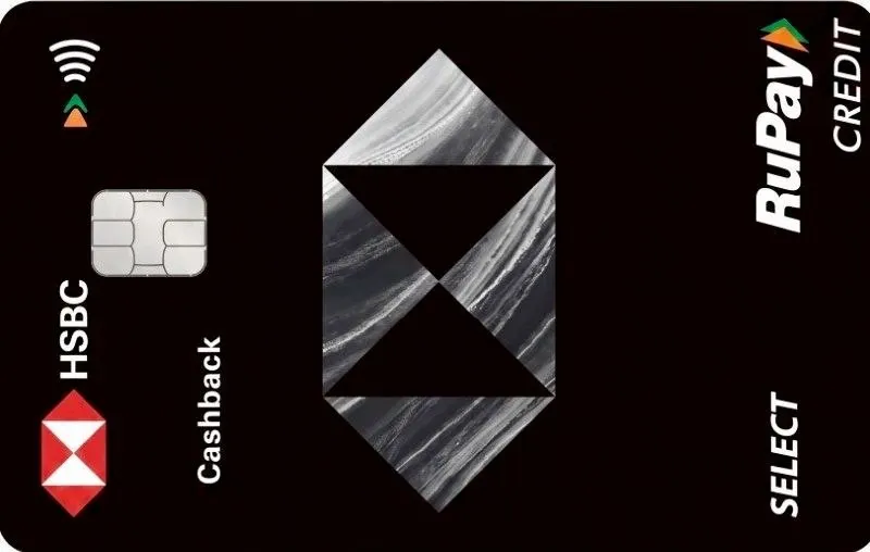 HSBC RuPay Cashback Credit Card by HSBC Bank