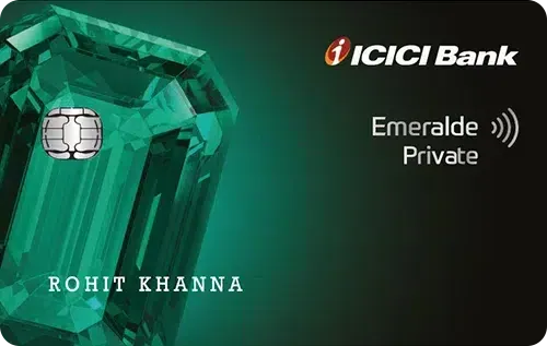 ICICI Bank Emeralde Private Metal Credit Card by ICICI Bank