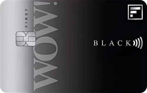 IDFC FIRST WOW! Black Credit Card by IDFC FIRST Bank