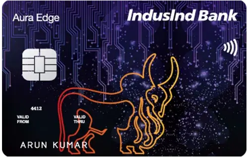 IndusInd Bank Platinum Aura Edge Credit Card by IndusInd Bank