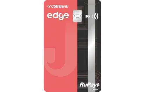 Jupiter Edge+ RuPay Credit Card by CSB Bank