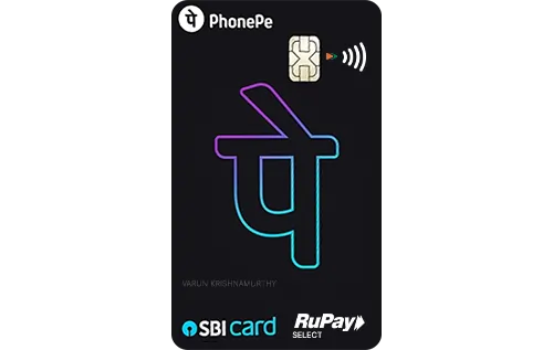 PhonePe SBI Card SELECT BLACK by SBI Card