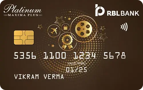 Platinum Maxima Credit Card by RBL Bank