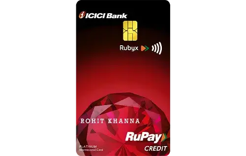 ICICI Bank Rubyx Credit Card by ICICI Bank