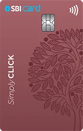 SBI SimplyCLICK Credit Card by SBI Card