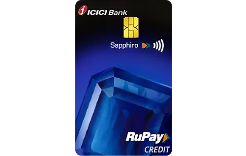 ICICI Bank Sapphiro Credit Card by ICICI Bank