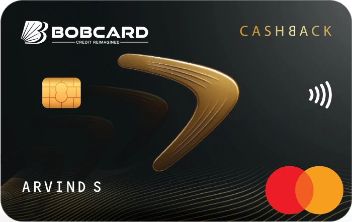 BOBCARD Cashback Credit Card by Bank of Baroda — Credit Card Image