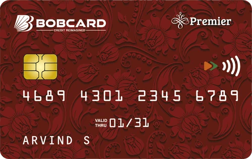 BOBCARD Premier Credit Card by Bank of Baroda — Credit Card Image