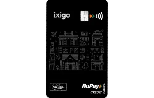 Ixigo AU Credit Card by AU Small Finance Bank
